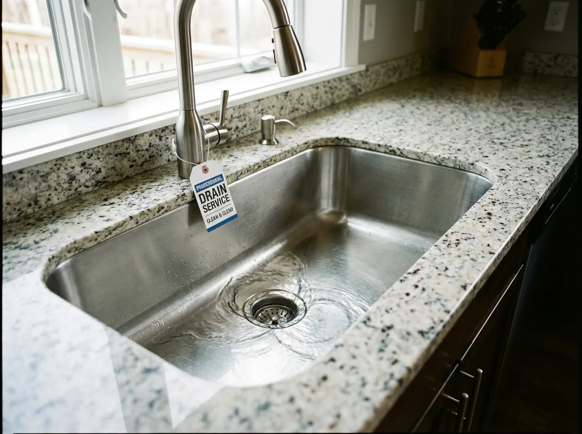 Rent kjøkkenavløp etter