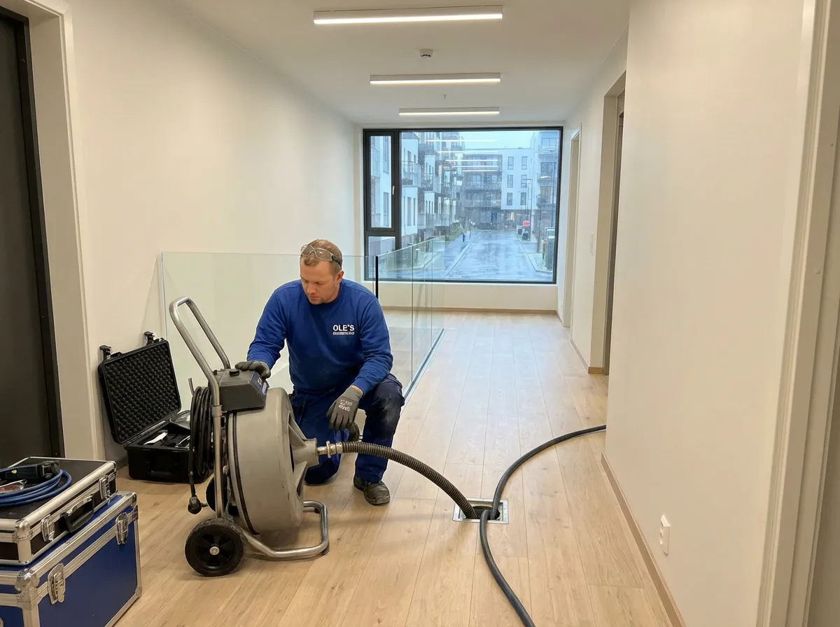 Fjerning av rørstopp i borettslag Oslo