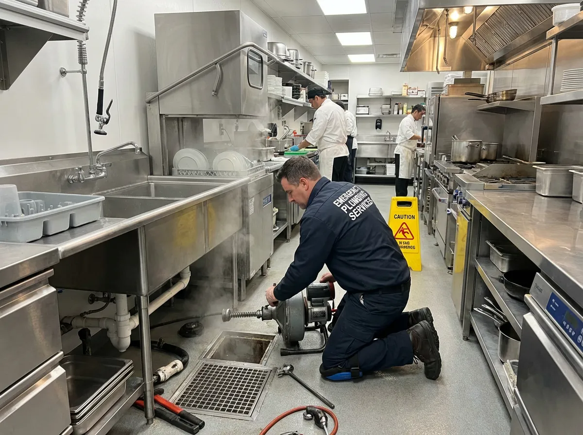 Akutt rørstopp restaurant Oslo