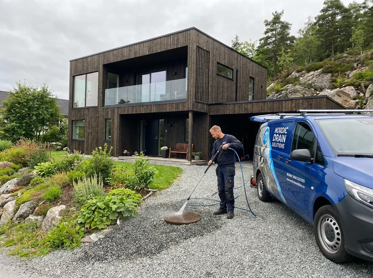 Forebyggende spyling villa Oslo