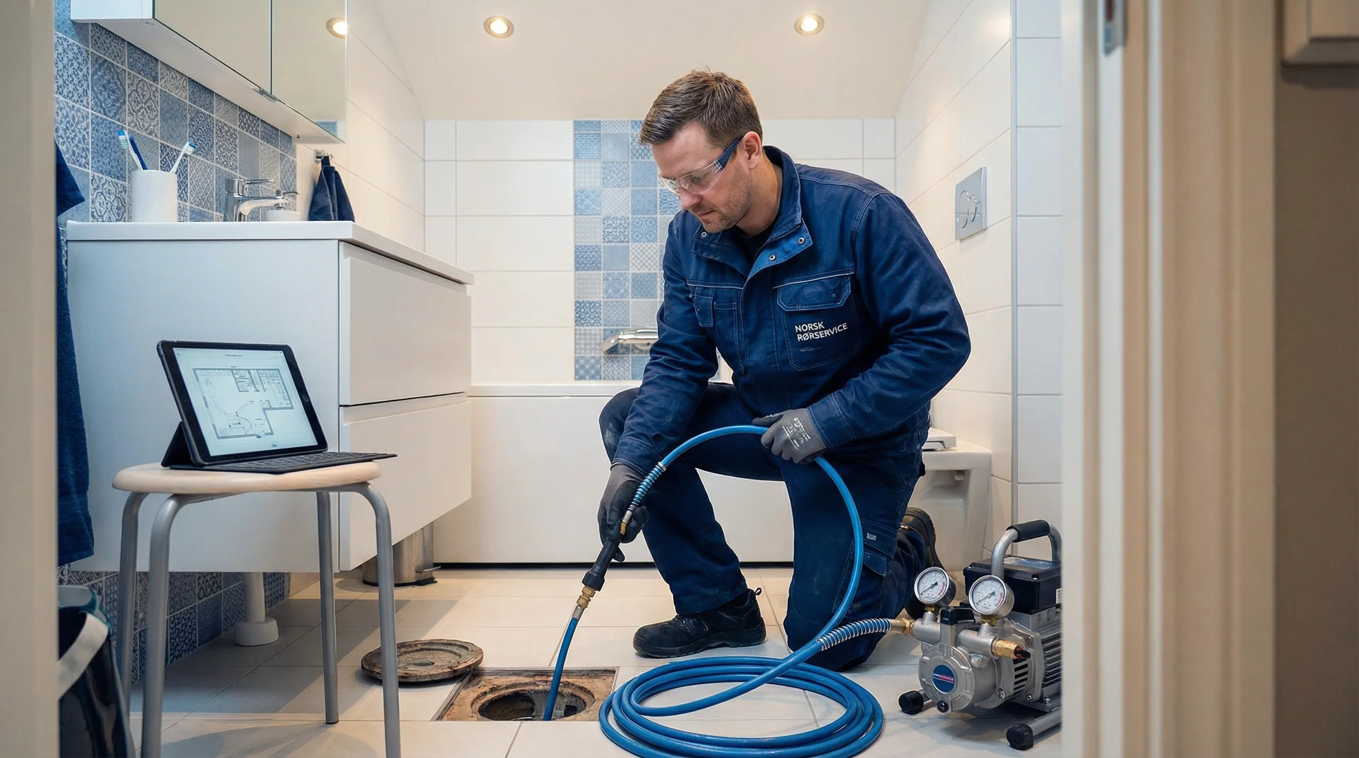 Fjerning av rørstopp Oslo - profesjonell rørlegger