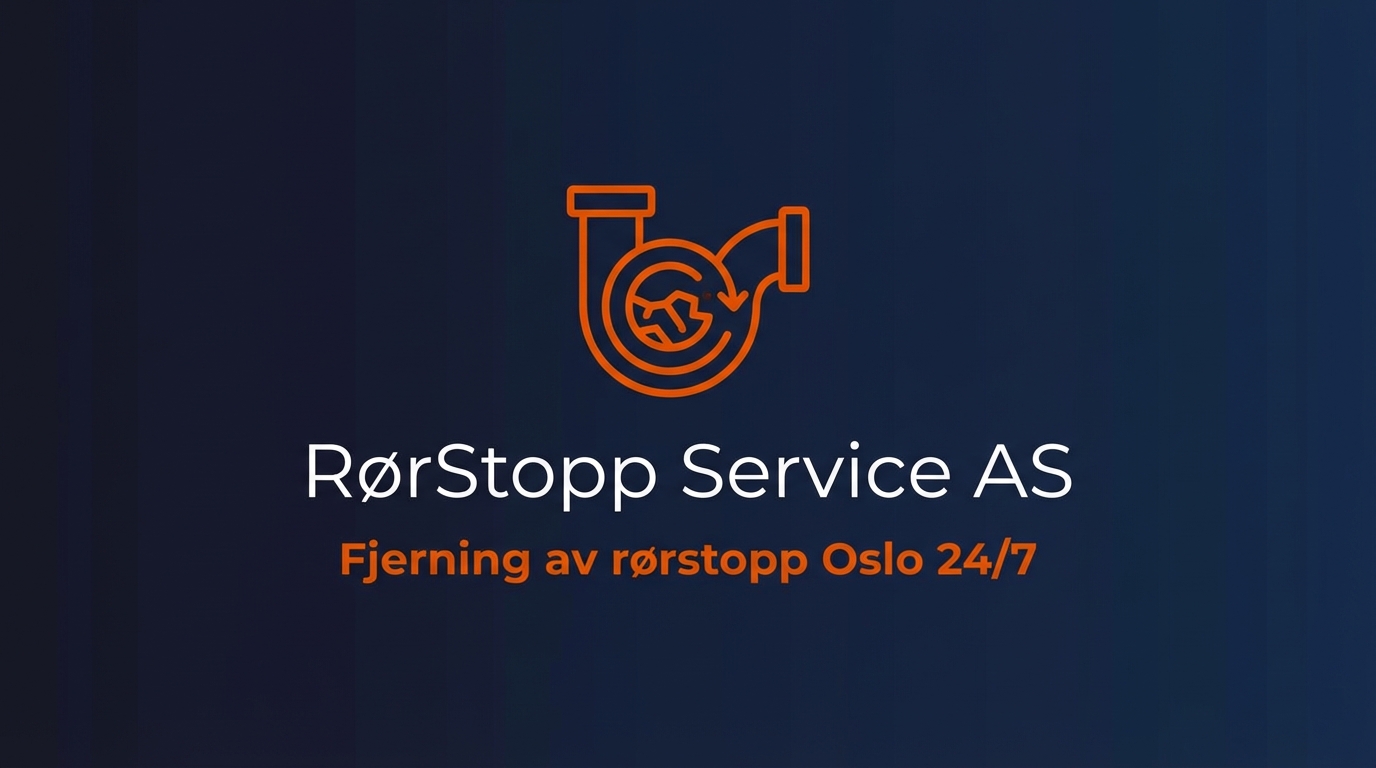 Fjerning av rørstopp Oslo | Tett avløp? Ring nå! | RørStopp Service AS